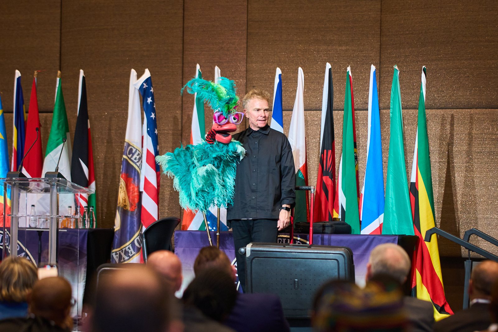 The floor of the ACFE conference